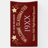 Vier het! Klasse reünie aangepaste Banner (Verticaal)