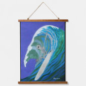 Vier het leven en lach hangend wandkleed (Voorkant 2)