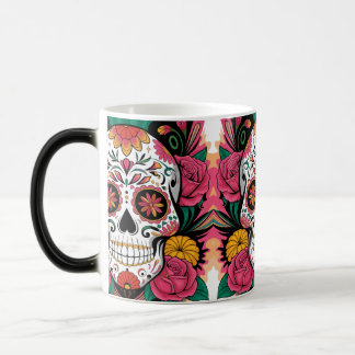 Vier het leven Suikerschedel Magische Mok