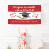 Vier het! Master's Degree Afstuderen Spandoek (Insitu)