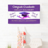 Vier het! Master's Degree Afstuderen Spandoek (Insitu)