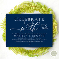 Vier het met ons, Intiem huwelijksdiner