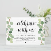 Vier het met ons, Proefhuwelijkdiner Kaart (Staand voorkant)