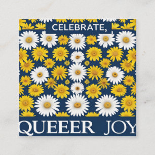 Vier het Queer Joy Visitekaartje - LGBTQ+