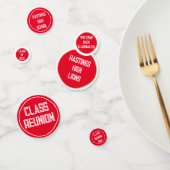 Vier het! Uw klas reünie tafel confetti (Groep)