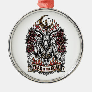 Vier het Vuur Schaap 2027 Maan Nieuwjaar Ornament