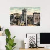 Vier hoeken, Newark, NJ c1915 Poster (Thuiskantoor)