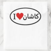 VIER I Kashan Ovale Sticker (Tas)