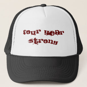 Vier jaar sterk trucker pet