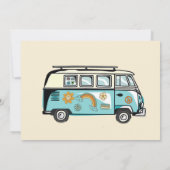 Vier jaar vierde verjaardag van de Groovy Retro-re Kaart (Achterkant)