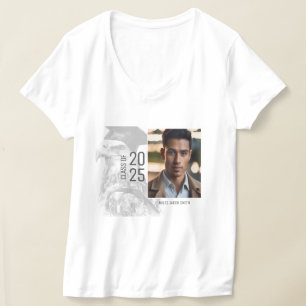 Vier je Afstudeerder vrouwen T-shirt