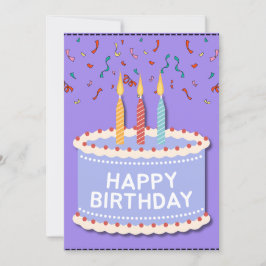 Vier je dag aankondiging