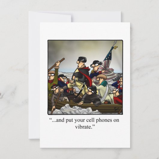 Vier Juli-feest uitnodigingen "Spectickles" (Voorkant)