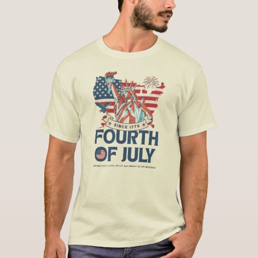 Vier juli t-shirt (Voorkant)