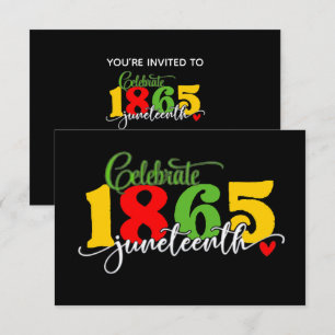 Vier Juneteenth: Vrijheid sinds 1865 Kaart