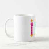 Vier kaarsen koffiemok (Links)