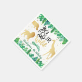 Vier keer per dag Wilde Boys Servet (Hoek)