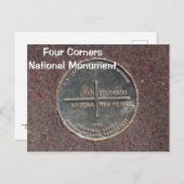 Vier kernen Nationaal Monument Briefkaart (Voorkant / Achterkant)
