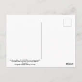 Vier kernen Nationaal Monument Briefkaart (Achterkant)