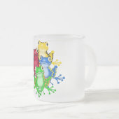 Vier kikkert-shirts en cadeautjes matglas koffiemok (Voorkant rechts)