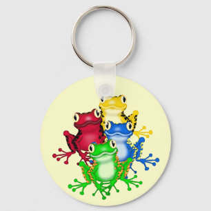 Vier kikkert-shirts en cadeautjes sleutelhanger