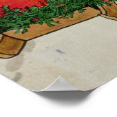 Vier kleine meisjes in een Sledge Poster (Hoek)