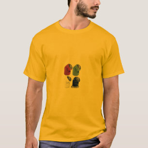 Vier kleine ventilatoren t-shirt