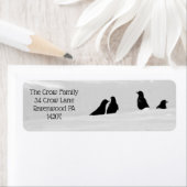 Vier kraaien etiket (Insitu)