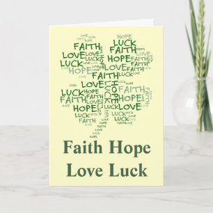Vier Leaf Clover Betekenis: Hoop, Faith, Love, Luc Kaart