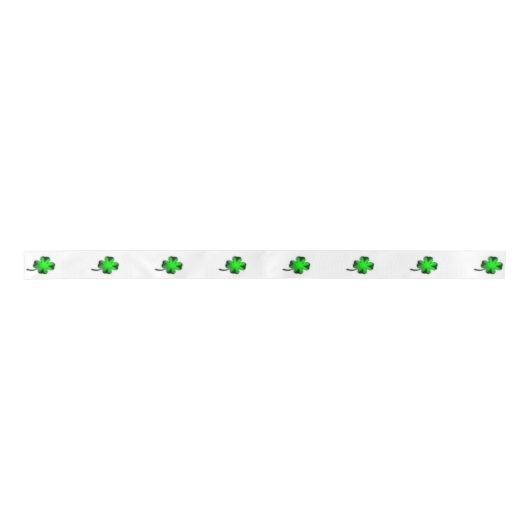 Vier Leaf Clover Green Lint (Voorkant)
