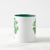 Vier Leaf Clover Irish Coffee-Mok Mok (Midden)