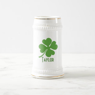 Vier Leaf Clover Lucky Bierpul