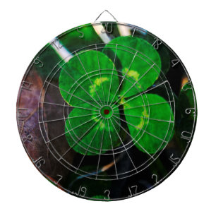 Vier Leaf Clover Lucky Dartbord