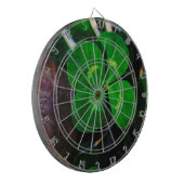 Vier Leaf Clover Lucky Dartbord (Voorkant Links)