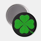 Vier Leaf Clover Magnet Magneet (Voorkant / Achterkant)