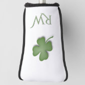 Vier Leaf Clover Monogrammed Golfheadcover (Draai 90)