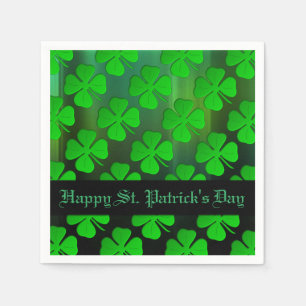 Vier Leaf Clover Pattern Napkins Servet