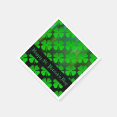 Vier Leaf Clover Pattern Napkins Servet (Hoek)