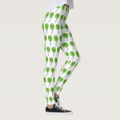 Vier Leaf Clover Shamrock St Patrick's Day Leggings (Rechts)