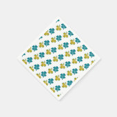 Vier Leaf Clover Shamrock St. Patrick's Day Servet (Hoek)