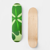Vier Leaf Clover-skateboard Skateboard (Voorkant)