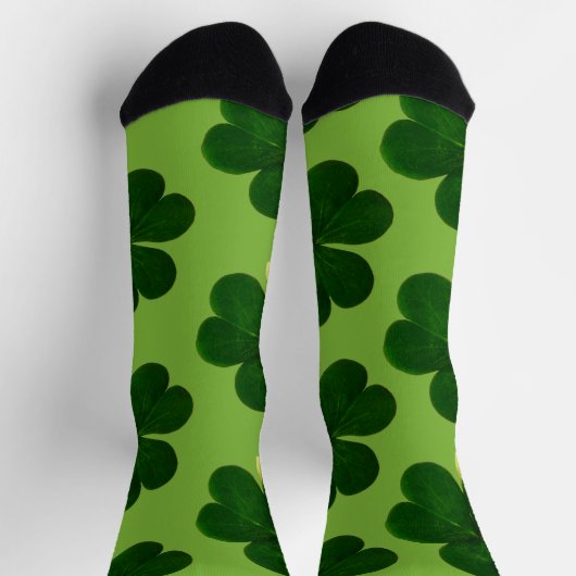 Vier Leaf Clover St Patrick's Day Sokken (Top)