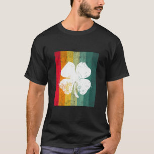 Vier Leaf Clover-Vintage Saint Patrick Day Gift T-shirt