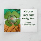 Vier lef-klaver kaart (Binnen)