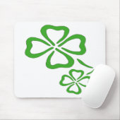 Vier lef-klaver muismat (Met muis)