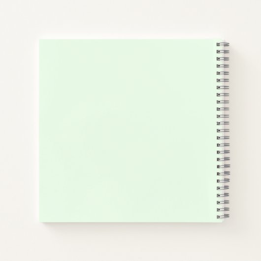 Vier lef-klaver notitieboek (Achterkant)