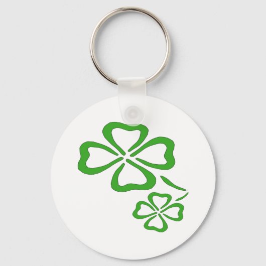 Vier lef-klaver sleutelhanger (Voorkant)
