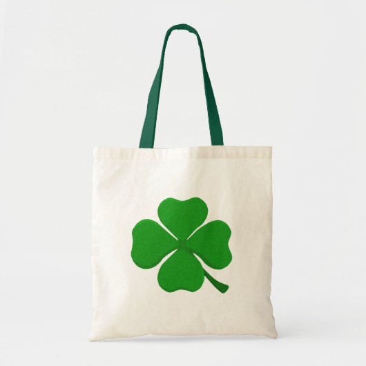 Vier lef-klaver tote bag (Voorkant)