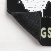 Vier Legs Good Funny Sheep Pun Muismat (Hoek)