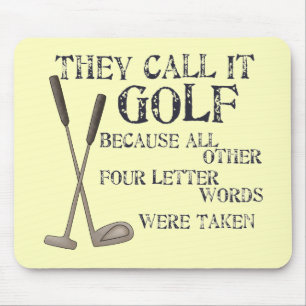 Vier Letter-woorden Muismat